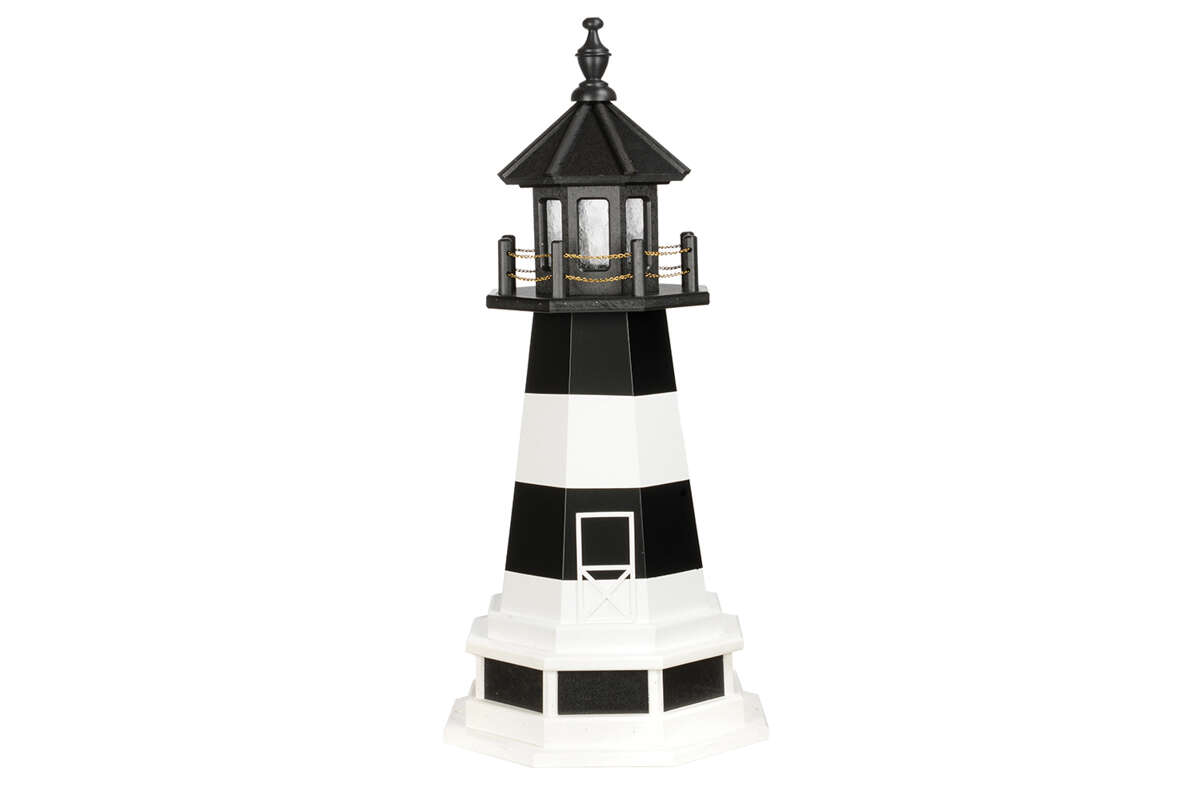 3' Fire Island Wooden Lighthouse with Base