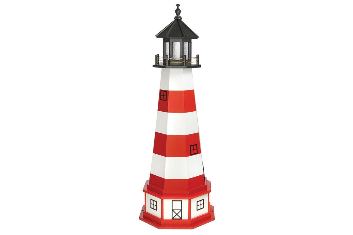 5' Assateague Wooden Lighthouse with Base