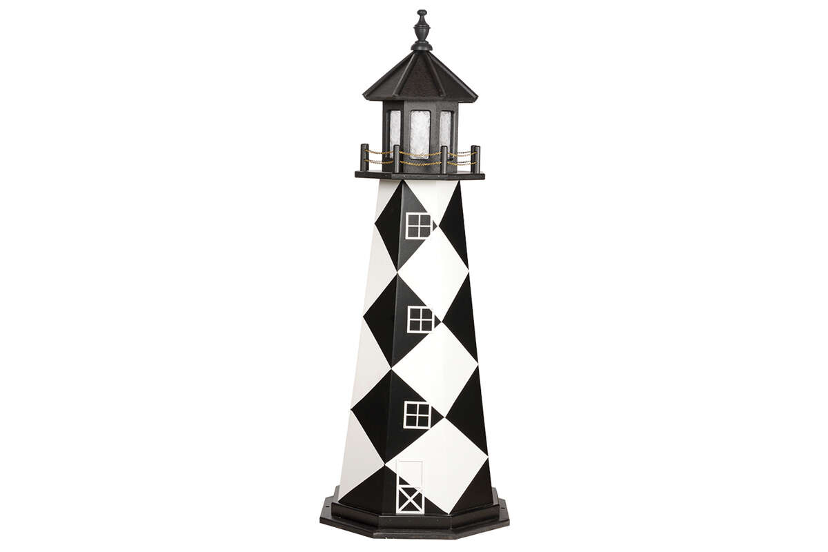 5' Cape Lookout Wooden Lighthouse