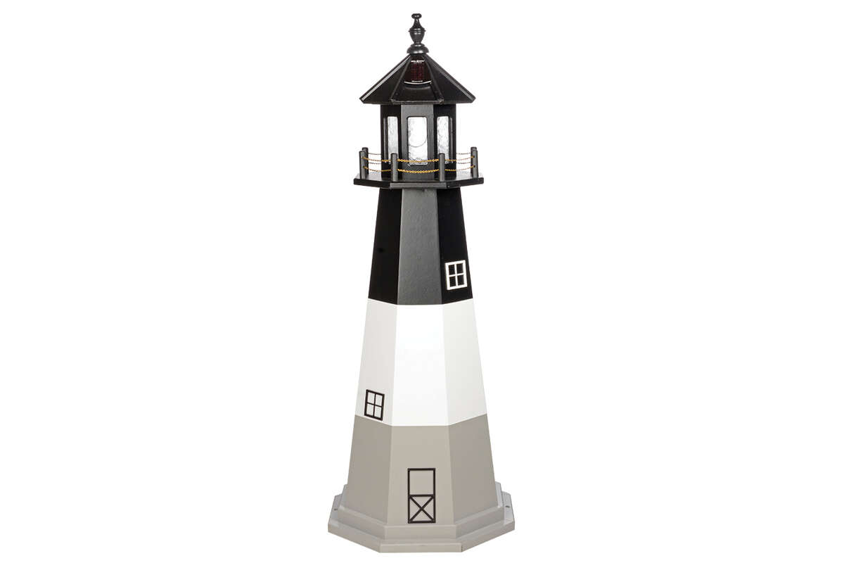 5' Oak Island Wooden Lighthouse