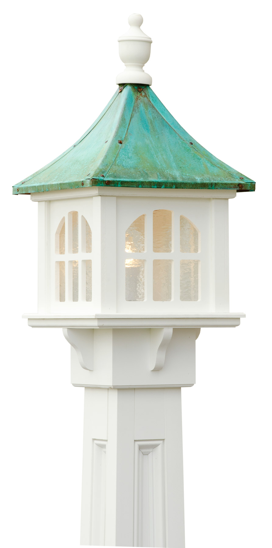 Lantern - Weymouth Lantern With Weathered Copper Roof
