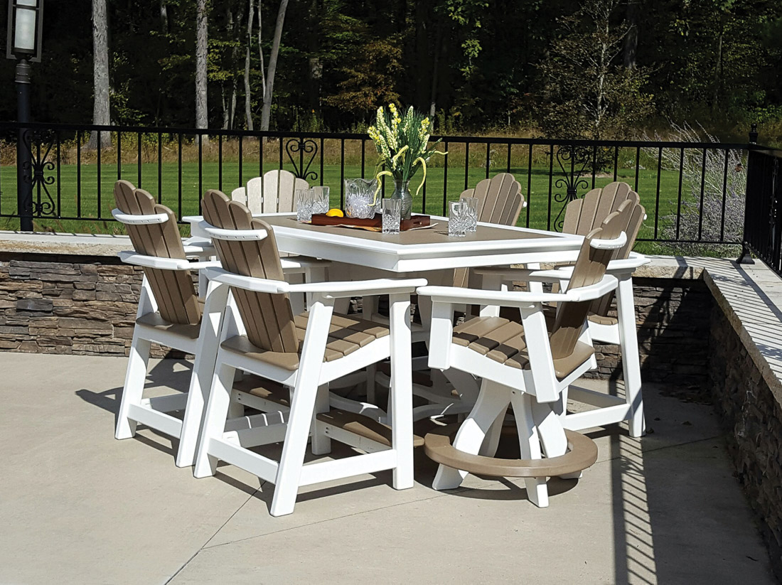 Aurora Rectangle Table And Six Chairs