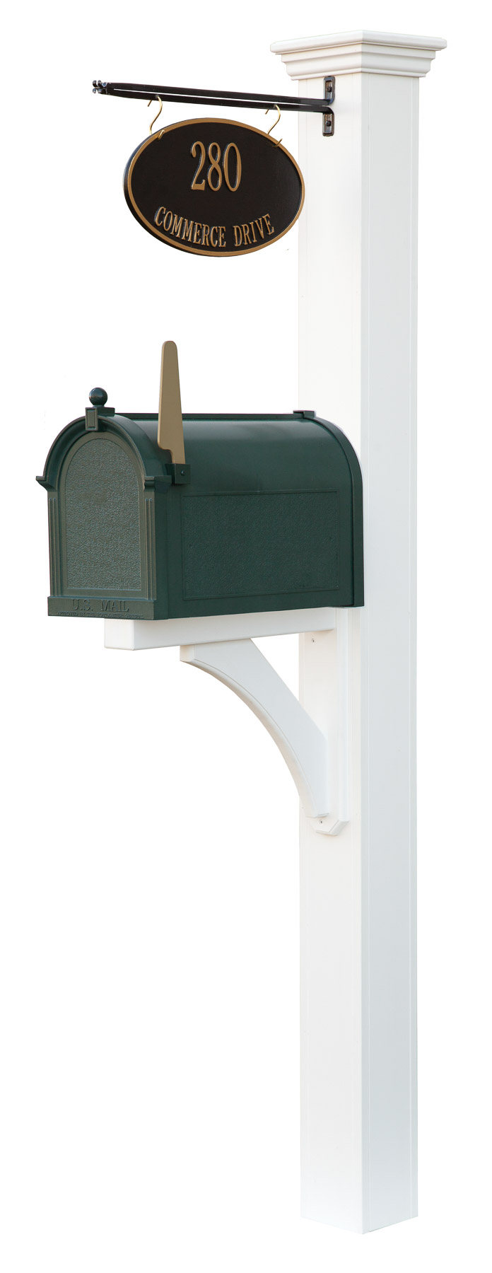 Mailbox Post - Extended Post For Sign Or Lamp