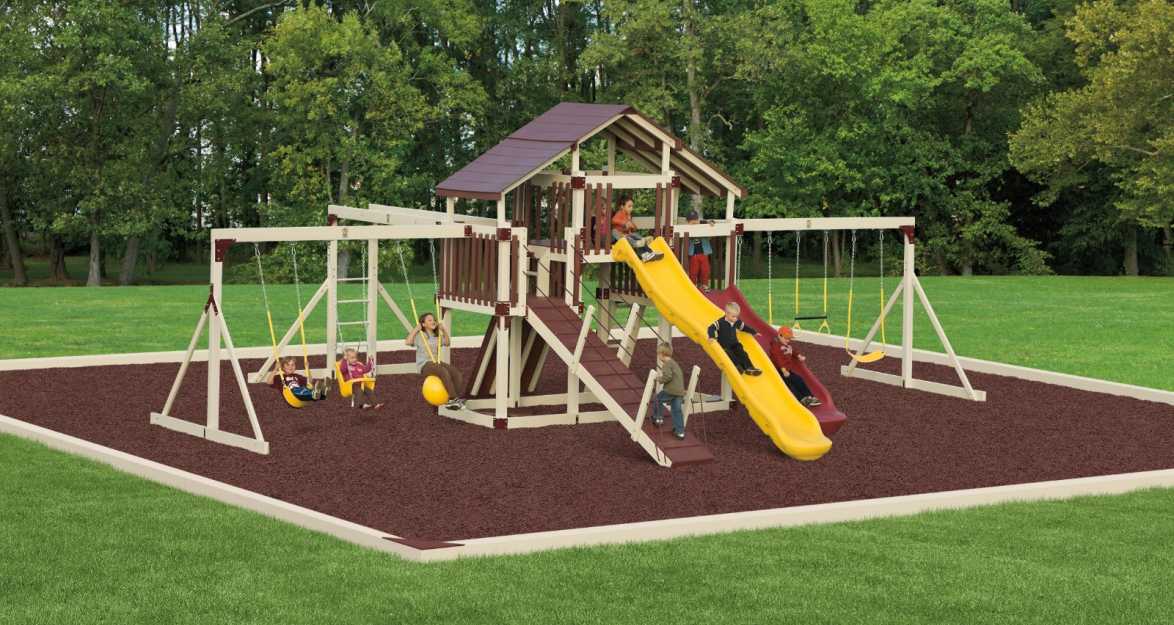 Vinyl Swing Sets Baystate Outdoor Personia