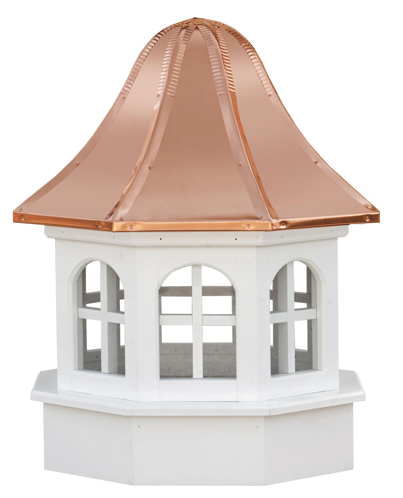 Weymouth With Windows & Bell Roof - Vinyl Cupola