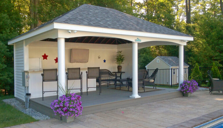 A Swan Custom Pavilion in Andover, MA