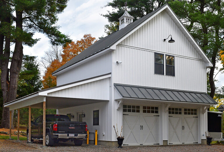 24x28 custom shed in Natick, MA