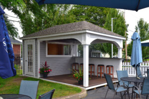 Swan 10x18 Pool House for Kays Restaurant in Woonsocket, RI
