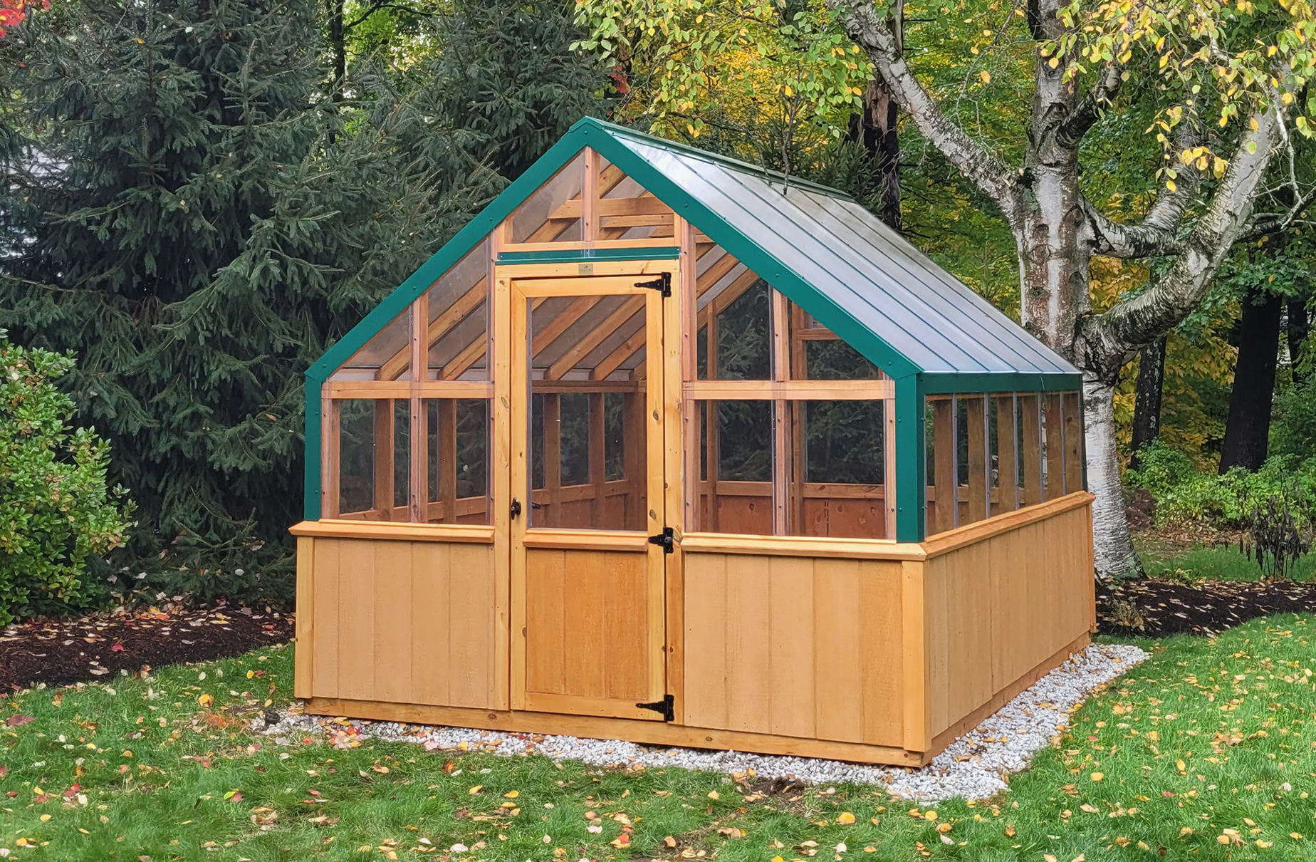 Custom 10x12 Haven Greenhouse in Acton, MA Outdoor Personia