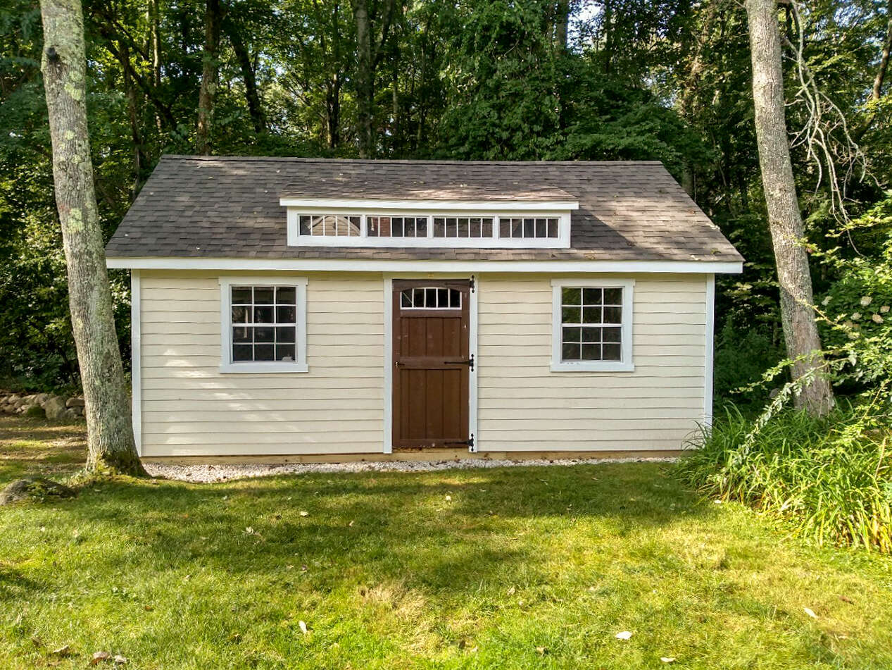 A 15x22 Golf Shed in Hopkinton, MA | Baystate Outdoor Personia