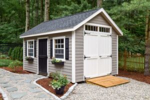 A Trestle Custom 10x16 Shed in Hopkinton, MA - Baystate Outdoor Personia