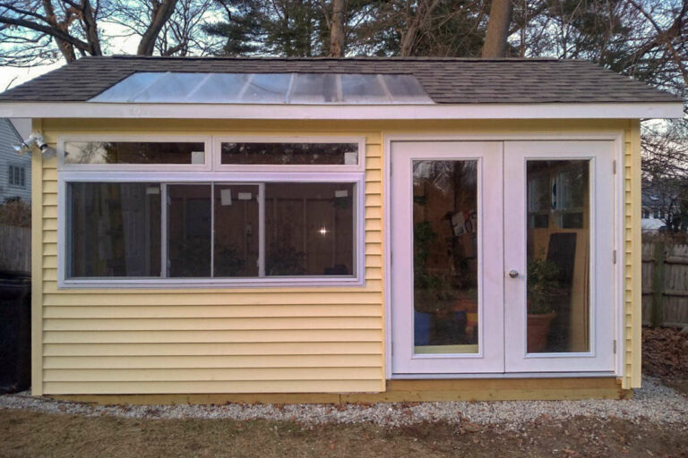 Custom Garden Shed in Newton, MA by Outdoor Personia