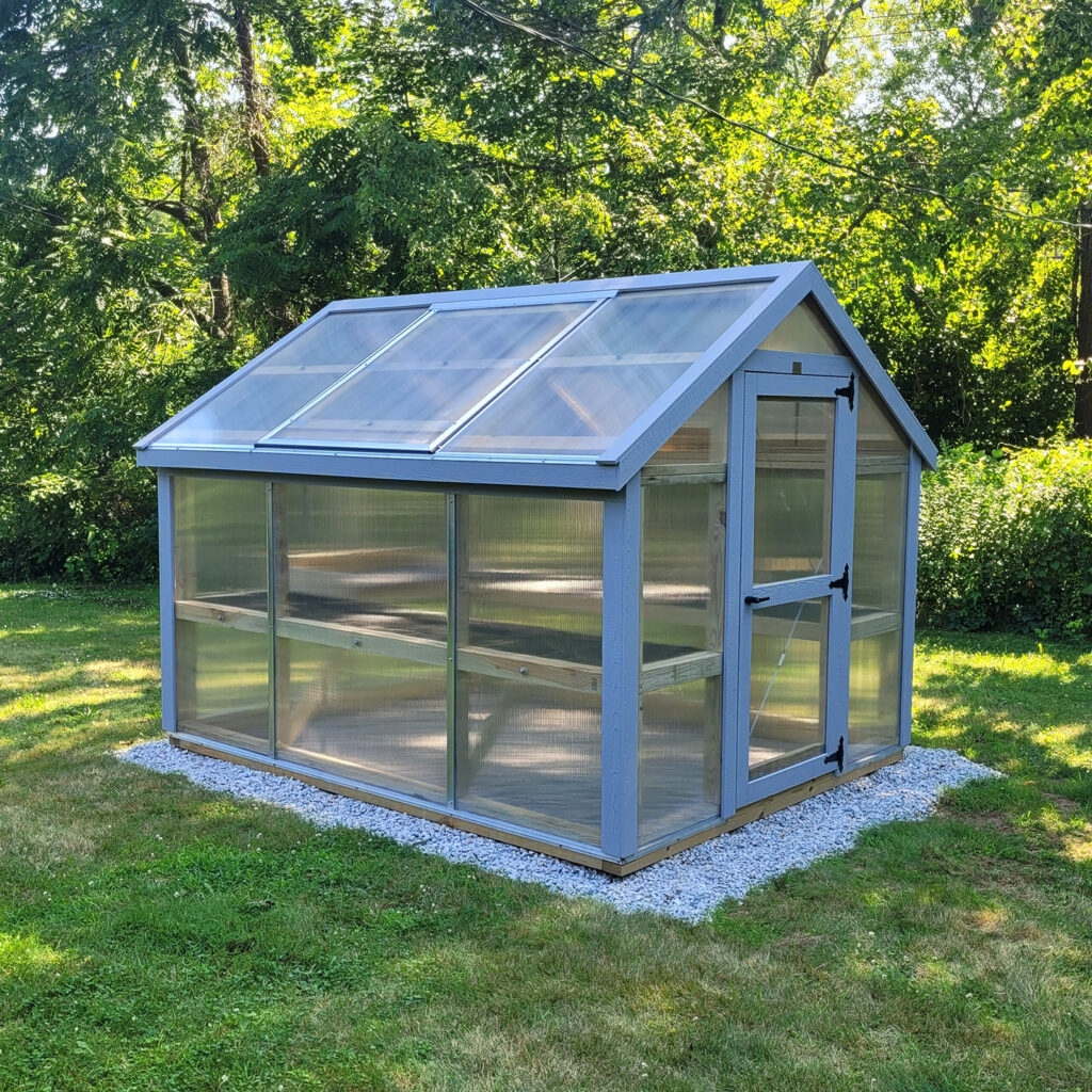 Custom 8x10 Greenhouse in Madison, CT Baystate Outdoor Personia