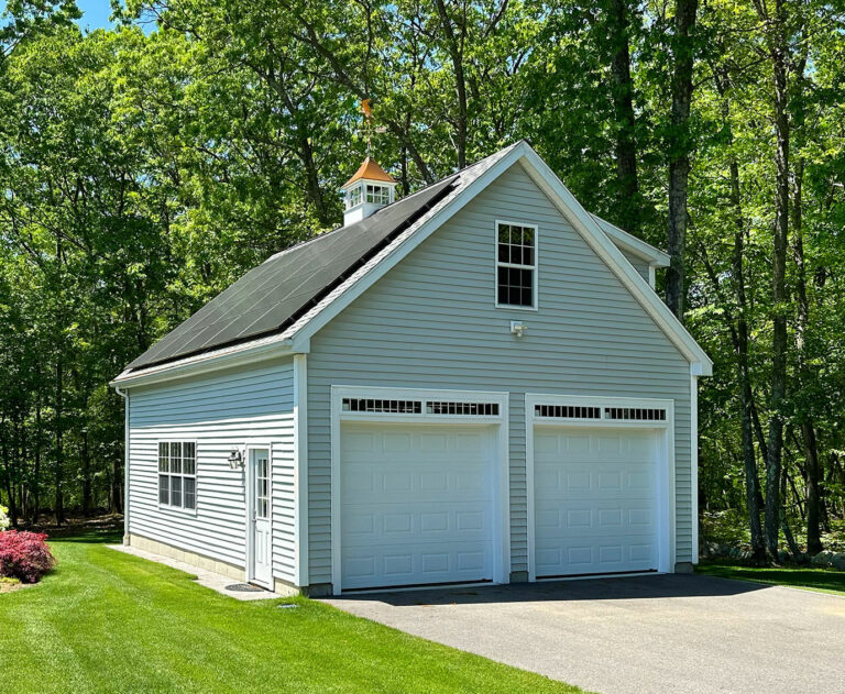 Custom 24x30 Two-Car Garage