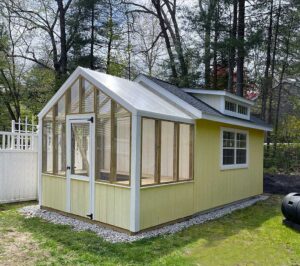 Outdoor Personia Hanover Greenhouse Combo feature