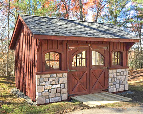 Outdoor Personia shed Scituate saltbox