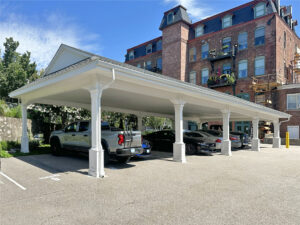 Outdoor Personia Westerly RI carport side