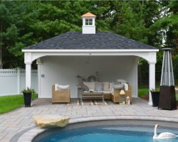 12x18 Custom Swan Pavilion in Norfolk