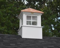 Cupola Installed on Poolside Pavilion
