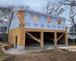 24x36 3-car garage in progress