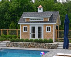 Custom 12x16 Trestle Storage Shed in Scituate, MA - Outdoor Personia