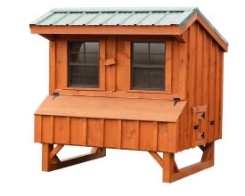Chicken Coops are built to whatever you want from the top to bottom, personalized for you.