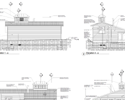 custom garage blueprint side
