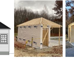 Outdoor Personia Custom Pool House 12x18 Swan Pool House Plans