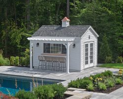 Gorgeous Custom Swan Pool House