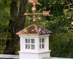 Zephyr Cupola & Copper Eagle Weathervane