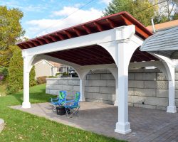 Custom Vinyl Pergola