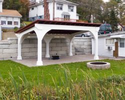 Custom Vinyl Pergola