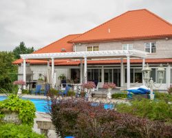 Custom Vinyl Pergola in Acushnet, MA