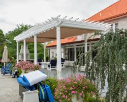 Custom Vinyl Pergola in Acushnet, MA