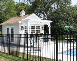 Outdoor Personia 12x12 Pool House in Middletown, RI