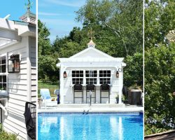 Outdoor Personia Custom Pool House