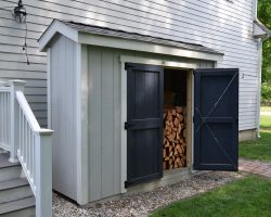 3x10 Firewood Shed