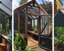 Haven Greenhouse features inside and out