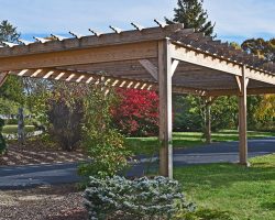 Custom 14x40 Wood Pergola