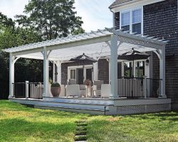 pergola in Hingham, MA