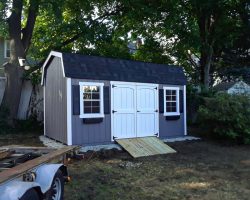 10x16 Custom Shed in Melrose, MA