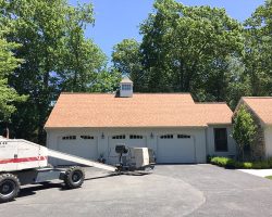 A Custom Zephyr Cupola on a garage.