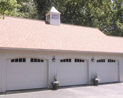 A Custom Zephyr Cupola on a garage.