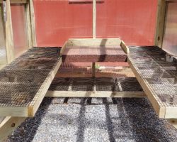 8x10 Custom Greenhouse Benches