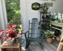 Decorating the interior of shed