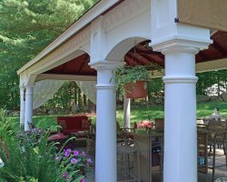 Details of Swan pavilion