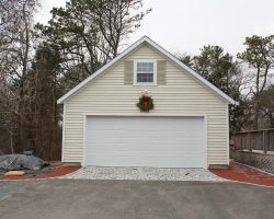 Two car Trestle Garage.