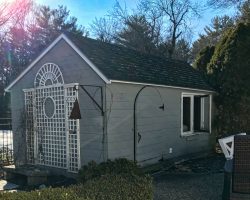 Old Pool House Being Replaced
