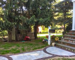 the old shed was far from the house