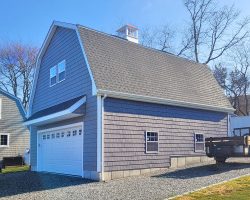 Outdoor Personia Jamestown, RI Gambrel 2-Car Garage